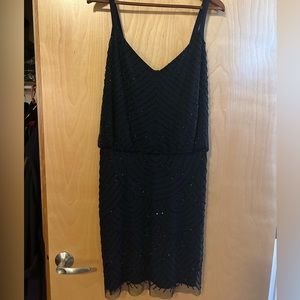 Adrianna Papell sequin short dress